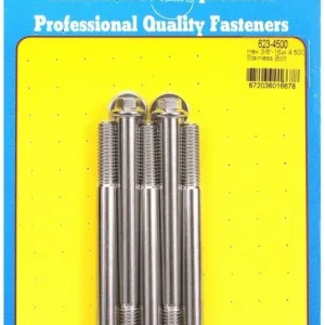 Arp S/S Bolt Kit - 6Pt. (5) 3/8-16 X 4.500 623-4500 Wholesale
