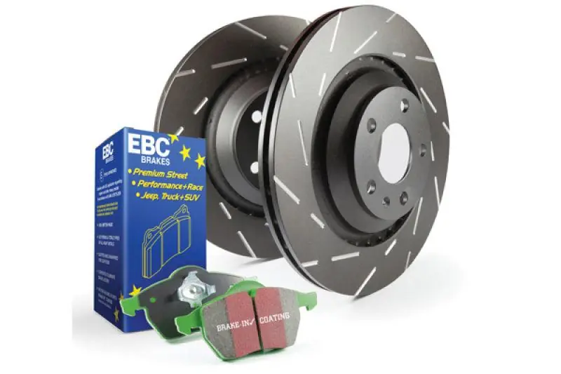 Certified EBC S2 Kits Greenstuff Pads and USR Rotors