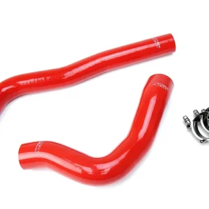HPS Red Reinforced Silicone Radiator Hose Kit Coolant for Dodge 99 02 Ram P (57-1222-RED) Secure Checkout