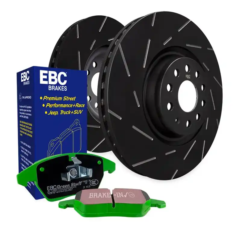EBC S2 Kits Greenstuff 2000 and USR Rotors (S2KF1266) Express Delivery