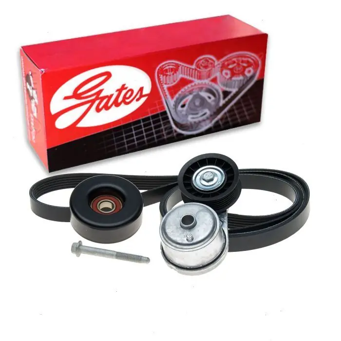 Time-Limited 1997-1999 GMC C1500 5.0L 5.7L V8 Gates Complete Serpentine Belt Drive Component Kit - Belts Cooling