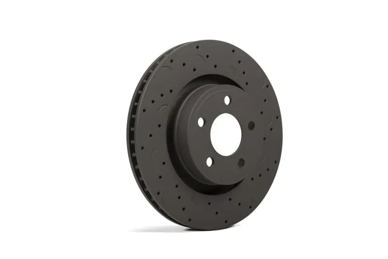 Affordable Hawk Talon 2000 Honda S2000 Drilled and Slotted Front Brake Rotor Set