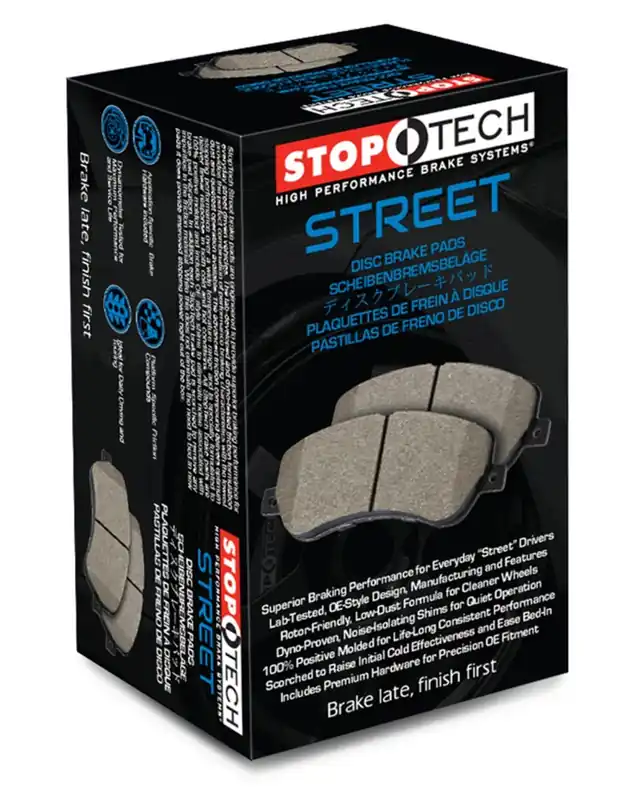 Fast Shipping StopTech Premium Ceramic Front Brake Pads - 308.14541