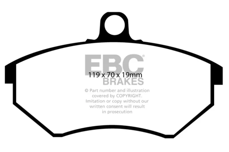 EBC GreenStuff Front Brake Pads - DP2841/2 Limited Time