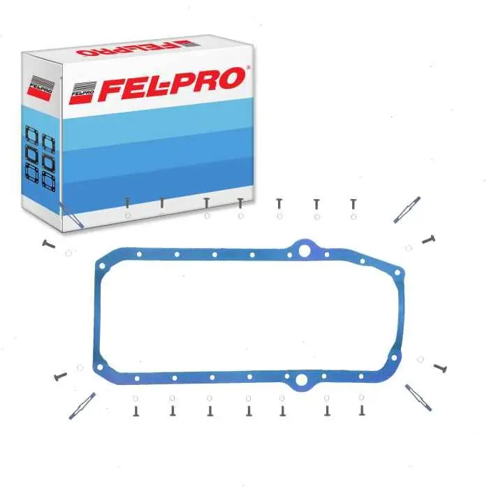 Exclusive 1979-1985 GMC C1500 5.0L 5.7L 6.6L V8 Fel-Pro Engine Oil Pan Gasket Set - Gaskets Sealing