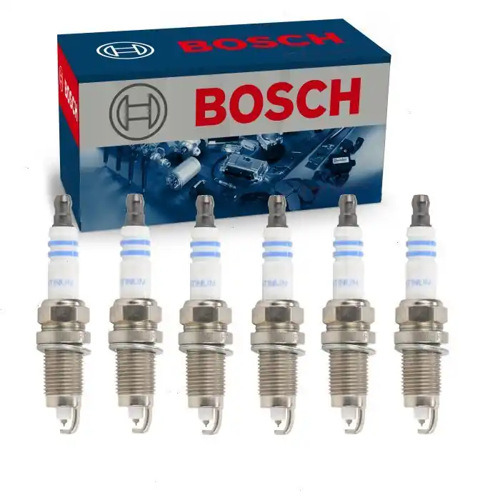 Trusted Brand 1993-1997 Eagle Vision 3.5L V6 6 pc Bosch Platinum Spark Plugs - Ignition Wire Secondary
